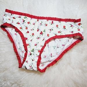 Victoria's Secret Rose Ruffle Hiphugger Panties
